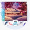 31 Monte Fuji - Kit Pintura com Cristais
