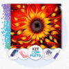 38 30x25cm - Girassol Espetacular - Kit Pintura Diamante