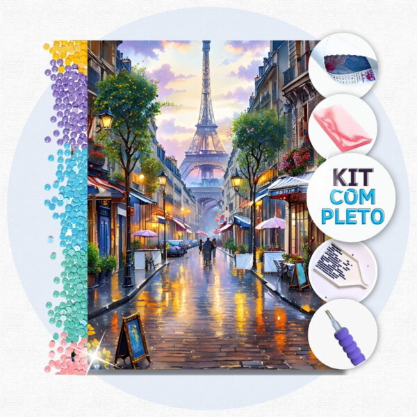 Viela de Paris - Kit Pintura com Cristais