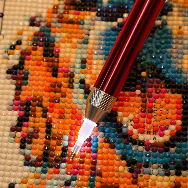 Caneta Especial com LED + Acessórios Facilitadores