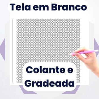 Tela em Branco 20x20cm