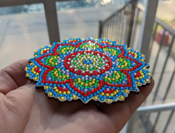 8 Peças – Mandala – Kit Porta-copos