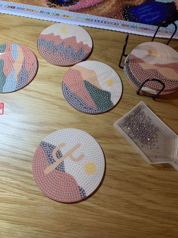 Version 1.0.0 6 Peças – Montanha – Kit Porta-copos