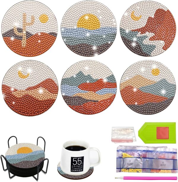 81jZ-yV5njL._AC_UF894,1000_QL80_ 6 Peças – Montanha – Kit Porta-copos