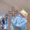 7 Peças – Van Gogh Mosaico – Kit Porta-copos