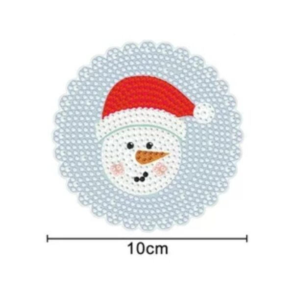 8 e 6 Peças – Combo Natal – 2 Kits Porta-copos