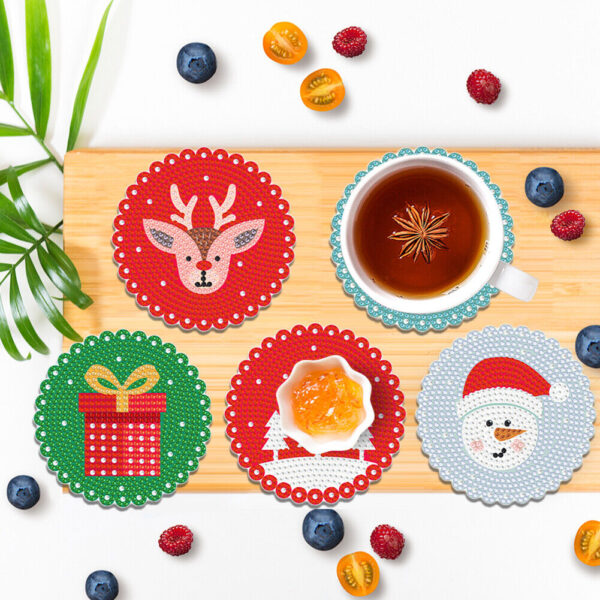 s-l1200 8 Peças – Natal – Kit Porta-copos