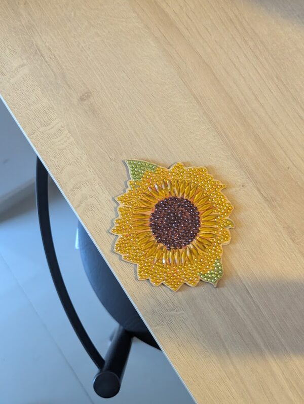 5 Peças – Flor – Kit Porta-copos