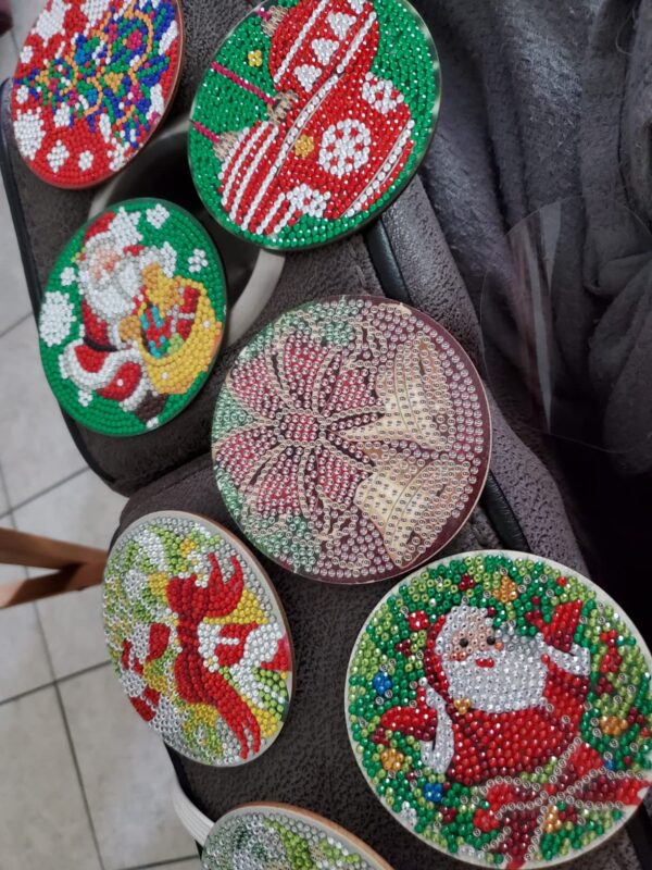 Version 1.0.0 6 Peças – Natal Fantástico – Kit Porta-copos