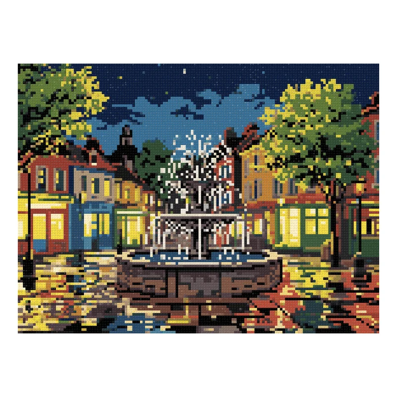 40x30cm – Praça dos Reflexos