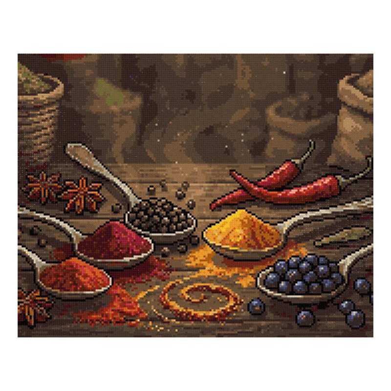 50x40cm – Temperos