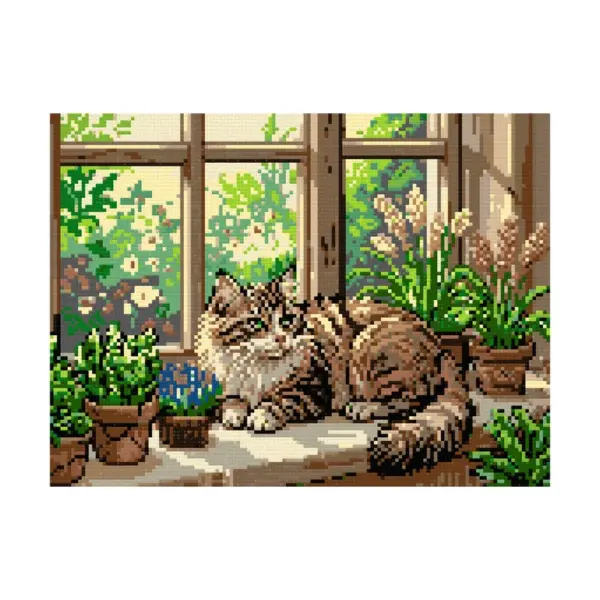 Soneca na Janela - Kit Pintura com Cristais