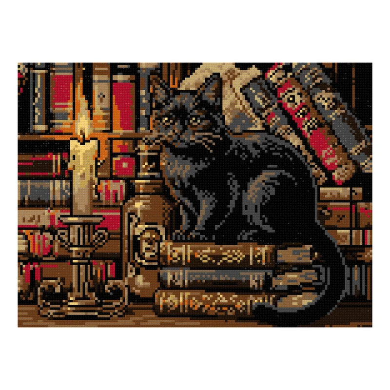 40x30cm – Gato Vigilante