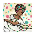 20x20cm – Baiana Carnavalesca