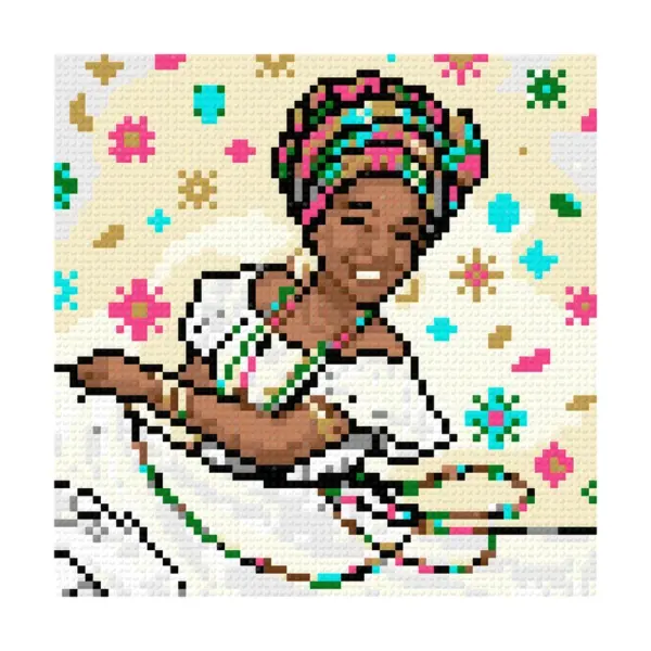 20x20cm – Baiana Carnavalesca