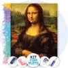 Monalisa de Da Vinci - Kit Pintura com Cristais