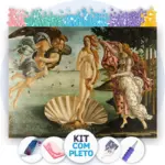 O Nascimento de Vênus - Kit Pintura com Cristais