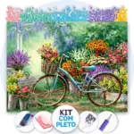 Passeio Florido - Kit Pintura com Cristais