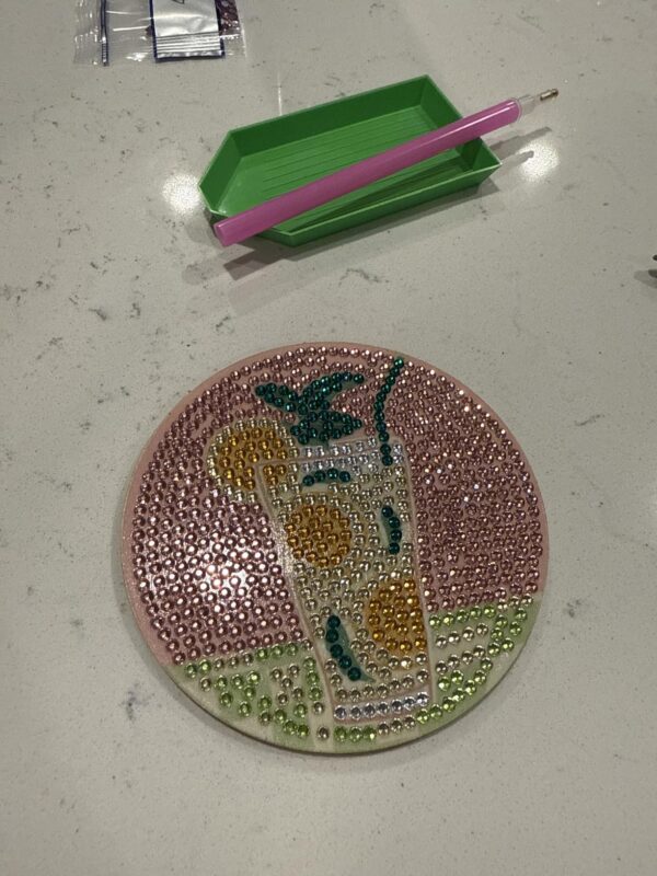 8 Peças – Drinks – Kit Porta-copos