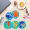8pc-Diamond-Painting-Coasters-Kits-With-Holder-Ocean-Life-0 8 Peças – Oceano – Kit Porta-copos