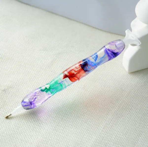 Caneta Ergonômica Colorida + Acessórios Facilitadores