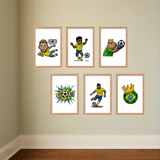 Copa 1 - Kit Mini Pintura com Cristais