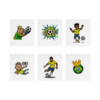 Copa 1 - Kit Mini Pintura com Cristais