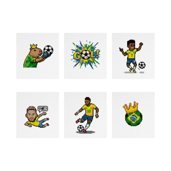 Copa 1 - Kit Mini Pintura com Cristais