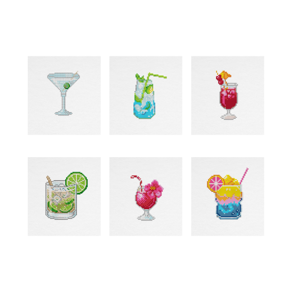 Drinks - Kit Mini Pintura com Cristais