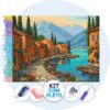 Vila Mediterrânea – Kit Pintura com Cristais
