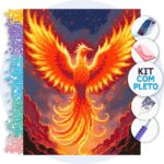 Ascensão da Fênix – Kit Pintura com Cristais
