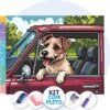 cachorro-no-carro-capa Cachorro no Carro – Kit Pintura com Cristais