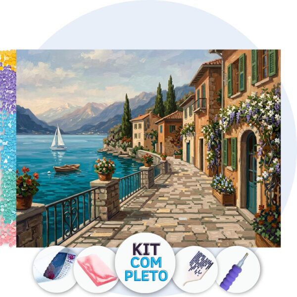 Costa Italiana Serena – Kit Pintura com Cristais