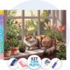 capa-0bc876e8b7844382 Gato entre Suculentas – Kit Pintura com Cristais