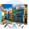 Rua Histórica Colorida – Kit Pintura com Cristais