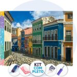 Rua Histórica Colorida – Kit Pintura com Cristais