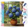 capa-646083e54a1a4706 Hortênsias na Janela – Kit Pintura com Cristais