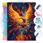 Dança da Fênix – Kit Pintura com Cristais
