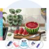 Fatias de Melancia – Kit Pintura com Cristais