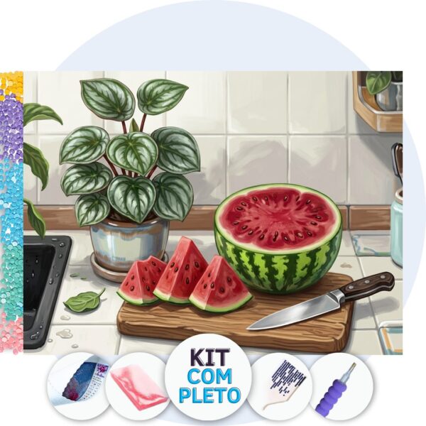 capa-ce5f2ff45e694c25 Fatias de Melancia – Kit Pintura com Cristais