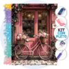 Bicicleta Florir de Primavera – Kit Pintura com Cristais