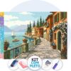 Costa Italiana Serena – Kit Pintura com Cristais