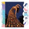 Dançarina de Cristais – Kit Pintura com Cristais