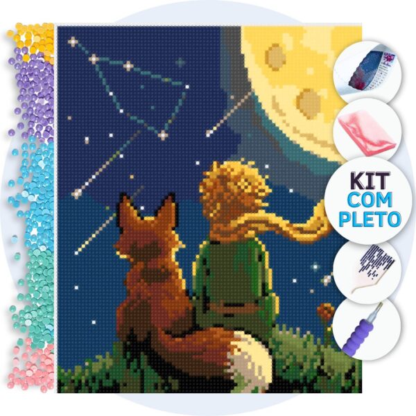 o-pequeno-principe-e-raposa-capa O Pequeno Príncipe e Raposa – Kit Pintura com Cristais