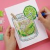 Drinks - Kit Mini Pintura com Cristais