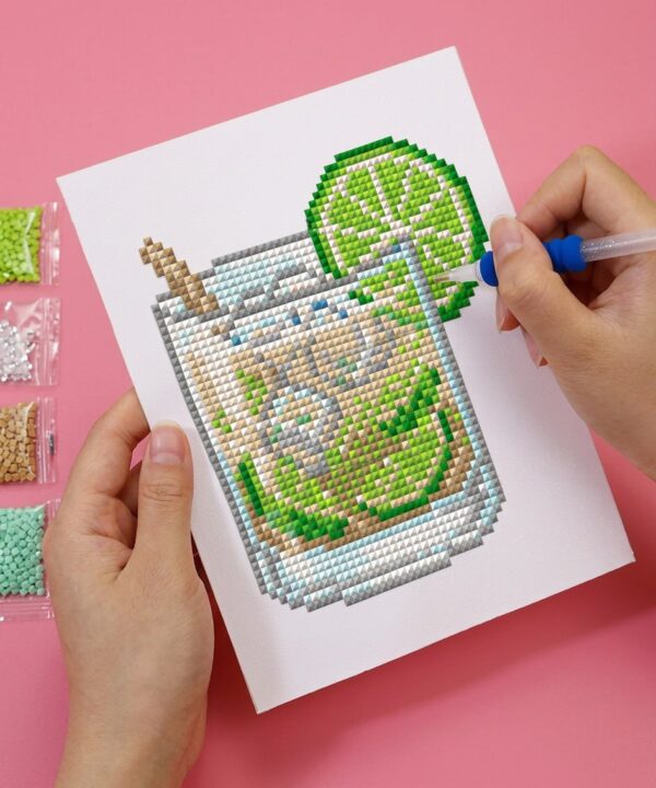 Drinks - Kit Mini Pintura com Cristais