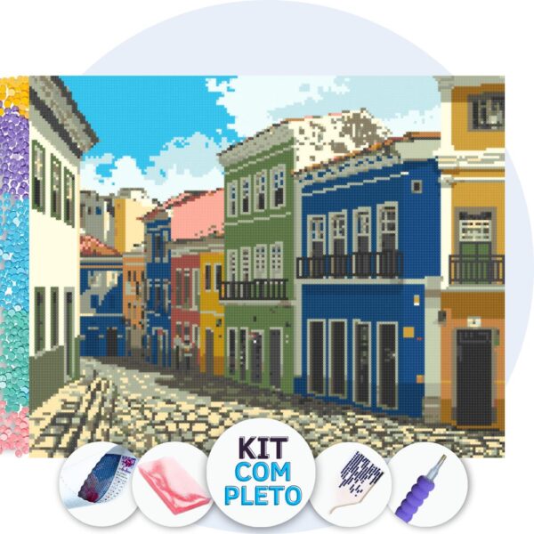 Rua Histórica Colorida