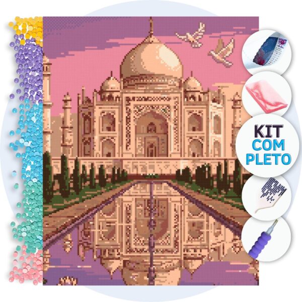 Taj Mahal ao Pôr do Sol