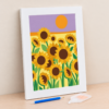 Girassois – Kit Porta-retrato em Cristais