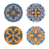 4 Peças – Azulejos Portugueses – Kit Porta-copos